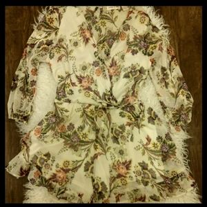 Lottie & Holly Long sleeve romper shorts